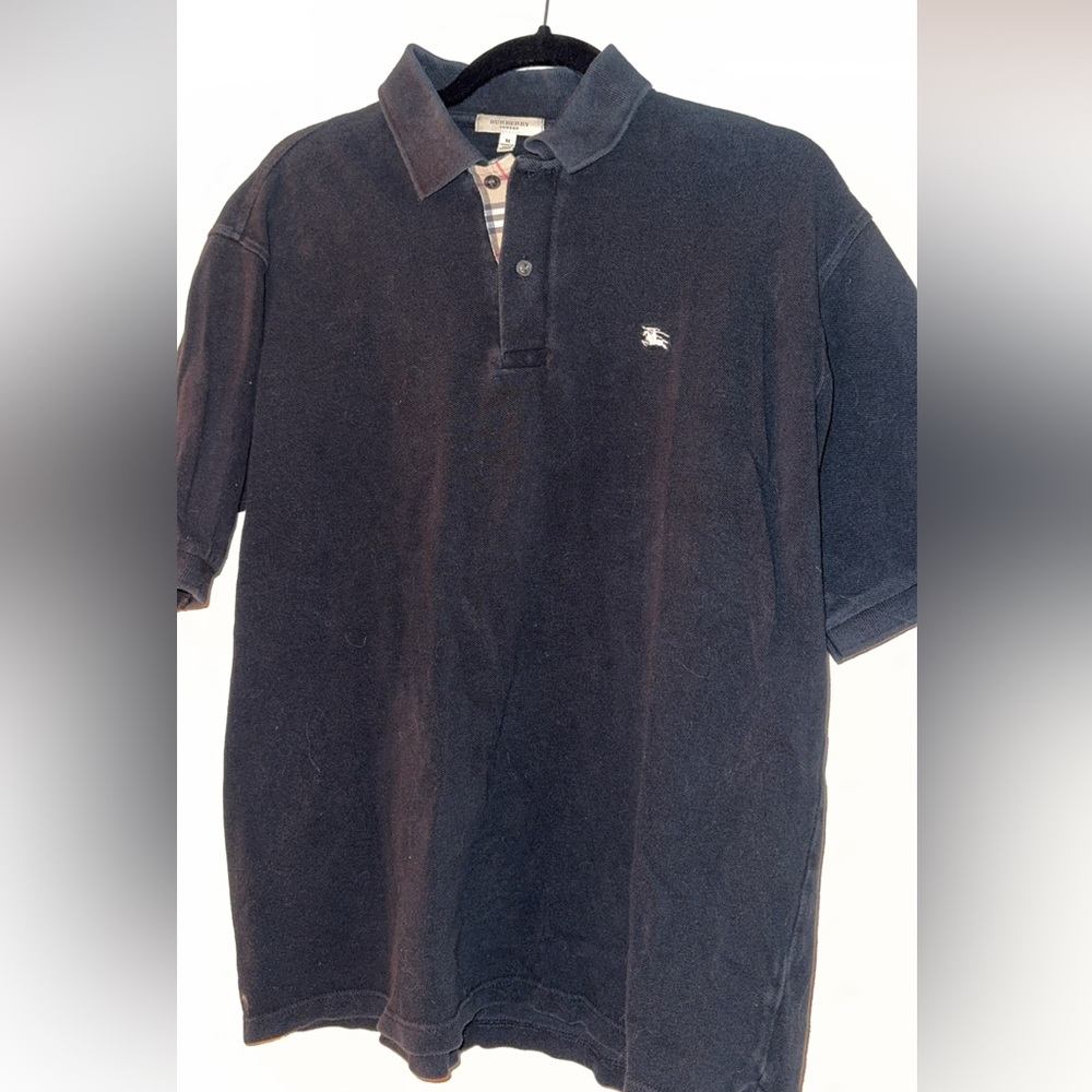 BURBERRY men’s polo. Size medium regular fit